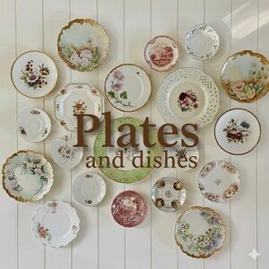 ✨PLATES Decorative, Collectible, Vintage, Norman Rockwell, Glass and more!